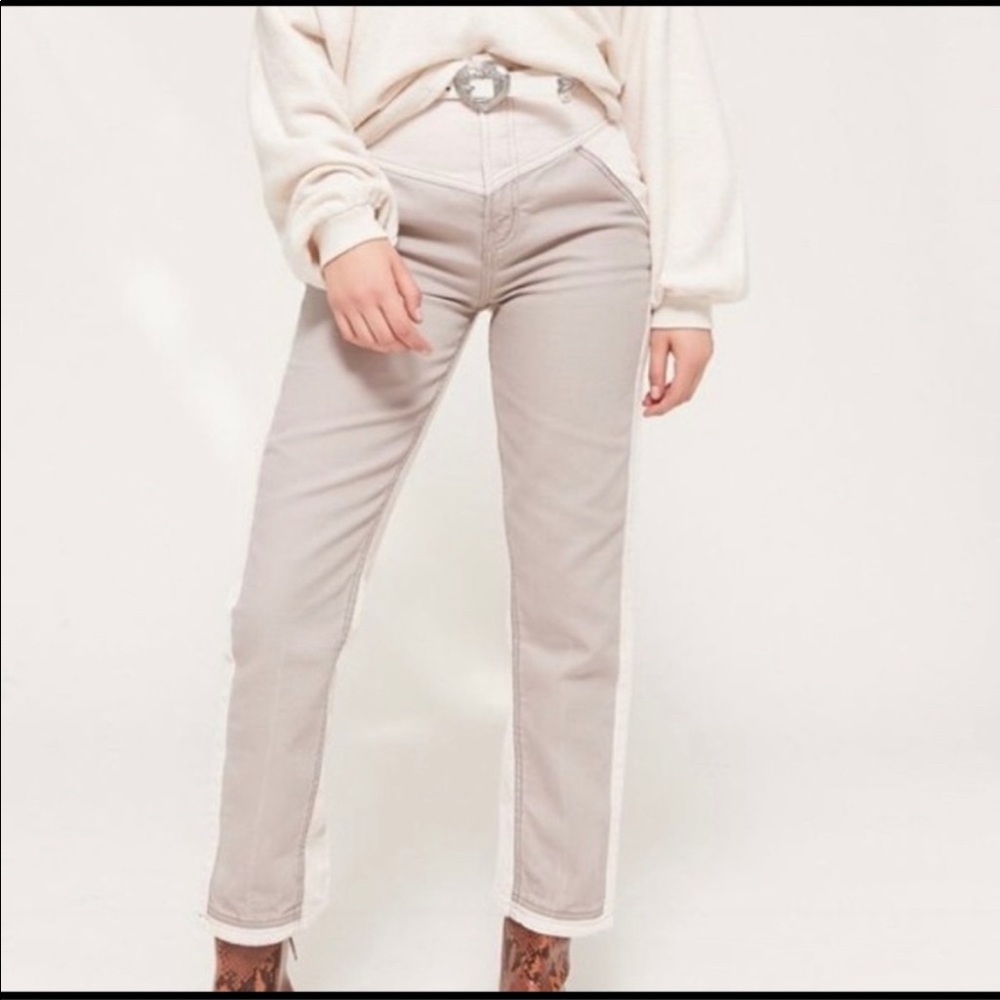 URBAN/BDG 2 TONE CORDUROY PANTS urban outfitters